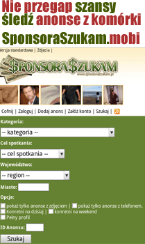 anonse przez komórkę